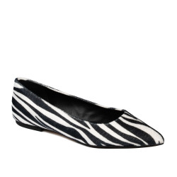 Damesko ballerinaer 1341 zebra