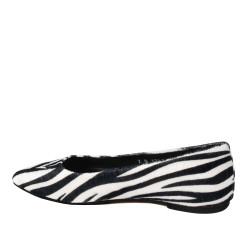Damesko ballerinaer 1341 zebra