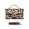 Damehåndtaske 039g 01 cavallino leopard