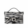 Damehåndtaske 039g 01 cavallino zebra