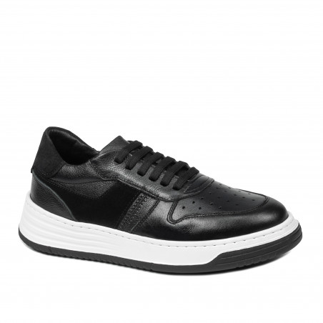 Dame sneakers 6088 sort kombineret