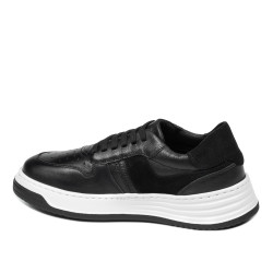 Dame sneakers 6088 sort kombineret