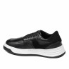 Dame sneakers 6088 sort kombineret