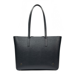 Dame skuldertaske 034g indigo safiano