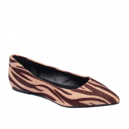 Ballerinaer dame 1341 zebra kamel
