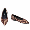 Ballerinaer dame 1341 zebra kamel