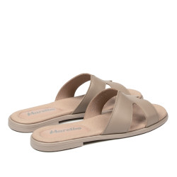 Damesandaler 5111 sandfarvet
