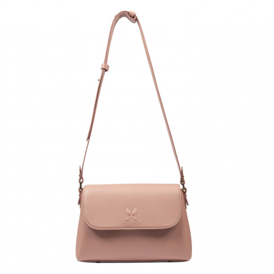 Dame skuldertaske 040g poudre rose
