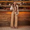 Damesandaler 1317 guld lifestyle