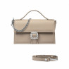 Damehåndtaske 039g 01 taupe