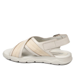 Herresandaler 364 beige kombineret