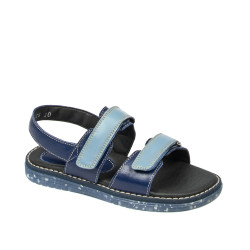 Børnesandaler 326 indigo kombineret