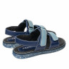 Børnesandaler 326 indigo kombineret