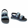 Børnesandaler 326 indigo kombineret