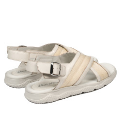 Herresandaler 364 beige kombineret