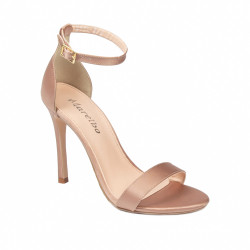 Damesandaler 1349 satin nude