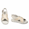 Herresandaler 364 beige kombineret