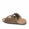 Herresandaler 365 nubuck brun