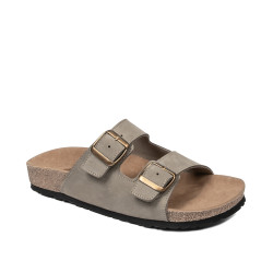 Damesandaler 5117 sandfarvet nubuck