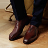 Elegante herresko 985 brun lifestyle