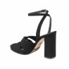 Kvinde sandaler 1347 sort ruskind