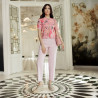 Dame skuldertaske 040g poudre rose lifestyle