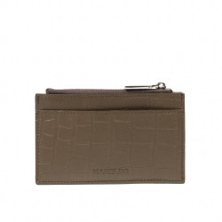 Kortetui 209g 01 croco mørkebrun