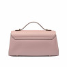 Dame skuldertaske 041g pudderrosa safiano