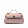 Dame skuldertaske 041g pudderrosa safiano