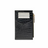 Kortholder 209g croco lak sort