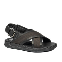 Herresandaler 364 sort kombineret