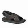 Herresandaler 364 sort kombineret