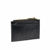 Kortholder 209g croco lak sort