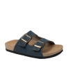 Herresandaler 365 nubuck indigo