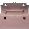 Dame skuldertaske 041g 01 pudderrosa safiano