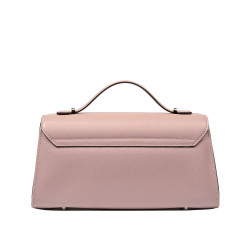 Dame skuldertaske 041g 01 pudderrosa safiano