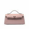 Dame skuldertaske 041g 01 pudderrosa safiano