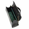 Dame skuldertaske 041g croco lak sort