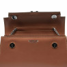 Dame skuldertaske 041g 01 cognacbrun