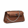Dame skuldertaske 041g 01 cognacbrun