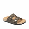 Damesandaler 5117 nubuck tdm