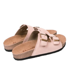 Damesandaler 5117 nubuck fersken