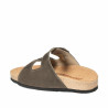 Damesandaler 5117 nubuck tdm