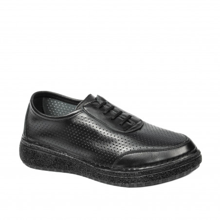 Damesko moccasiner 6090 sort