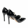 Elegante damesko 1350 sort lak