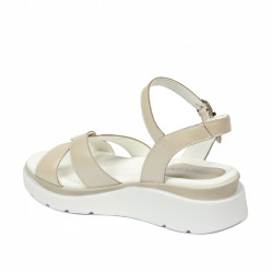Damesandaler 5118 beige