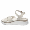 Damesandaler 5118 01 beige