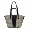 Dame strandtaske 044g 01 raffia noir