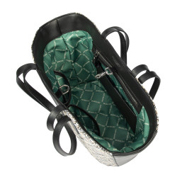 Dame strandtaske 044g 01 raffia noir