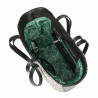 Dame strandtaske 044g 01 raffia noir